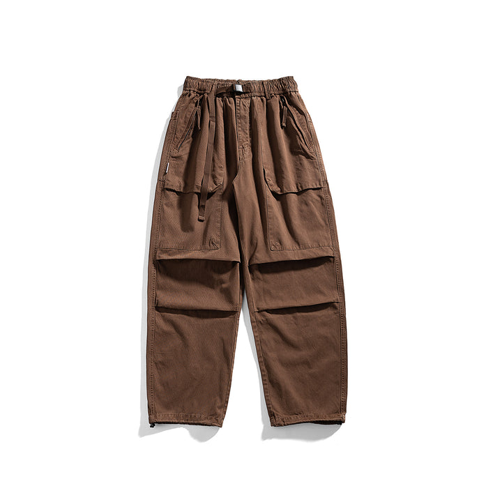 Herren Cargo-Hose mit elastischem Bund und Multifunktions-Taschen Echo Archiv