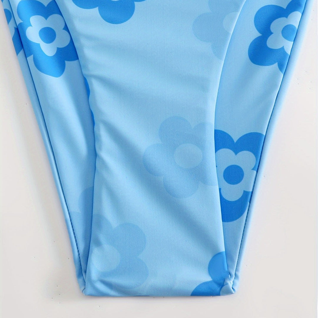 Damen Blumenmuster-Biki Echo Archiv