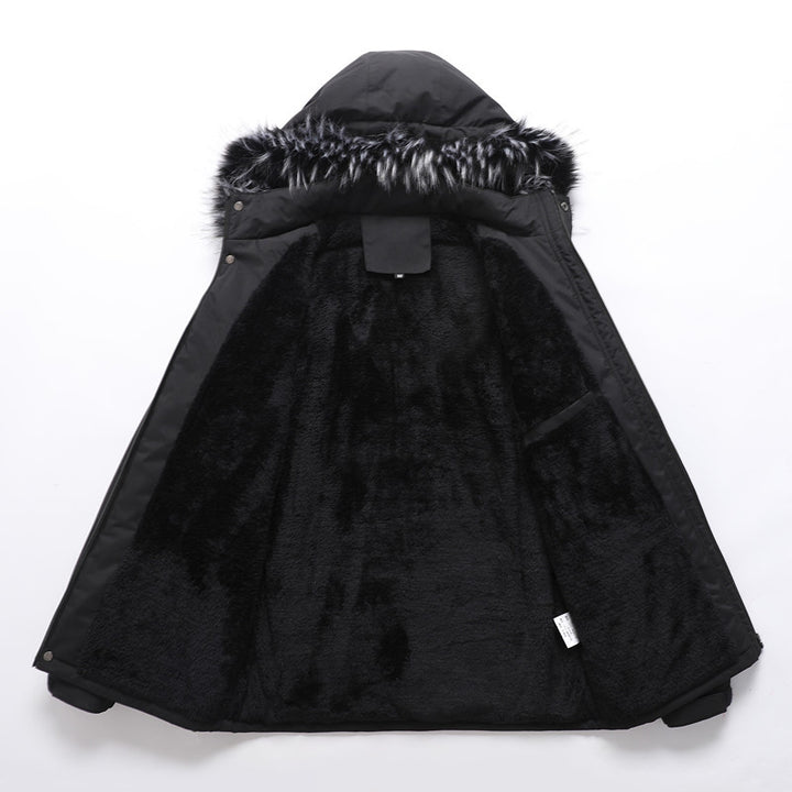 Herren Arctic-Insulated Parka mit abnehmbarer Kunstfellkapuze und reflektierenden Details Echoarchiv