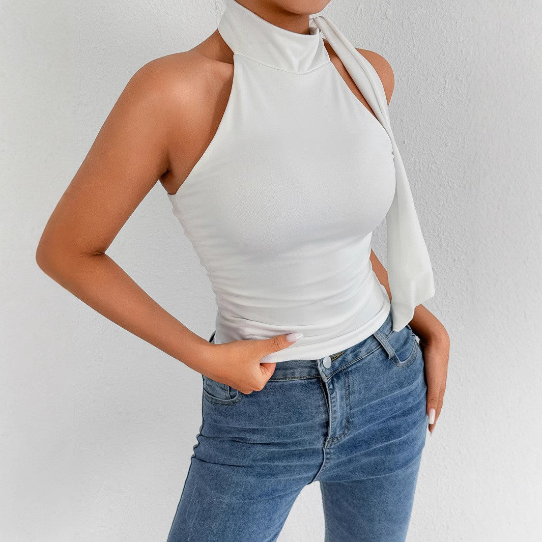 Damen elegantes Top mit femininer Schleifenoptik Echo Archiv
