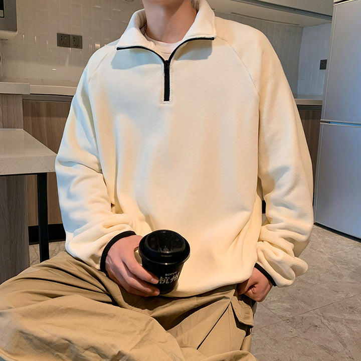 Damen Sportliche Fleecejacke mit Stehkragen Echoarchiv