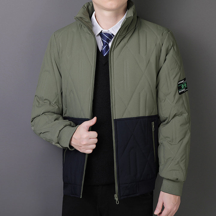 Herren urbane Übergangsjacke mit strukturiertem Design Echo Archiv