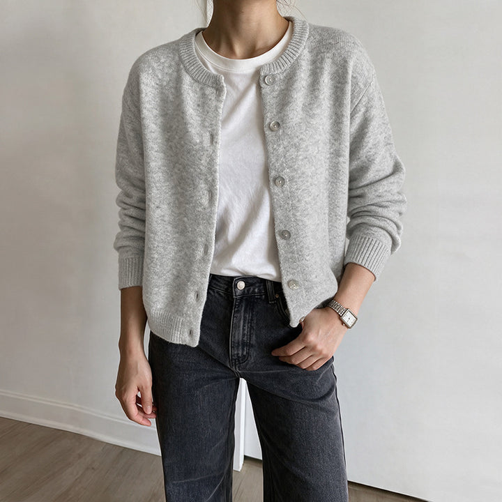 Damen Strickjacke mit Knopfdetails Echo Archiv 1788169133