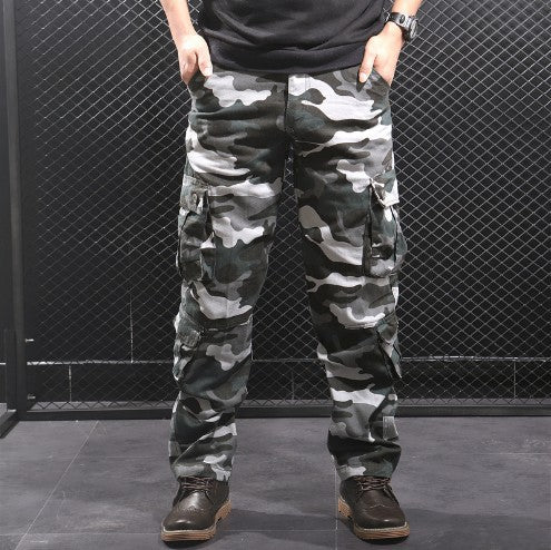 Herren Cargo-Hose mit praktischem Taschenlayout für Freizeit und Outdoor Echoarchiv