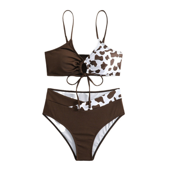 Damen Triangel-Bikini mit verstellbaren Bindebändern und innovativem Design Echo Archiv