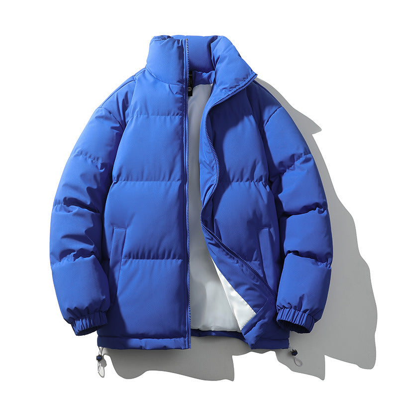 Herren isolierte Pufferjacke mit hohem Kragen und eleganter Passform Echoarchiv