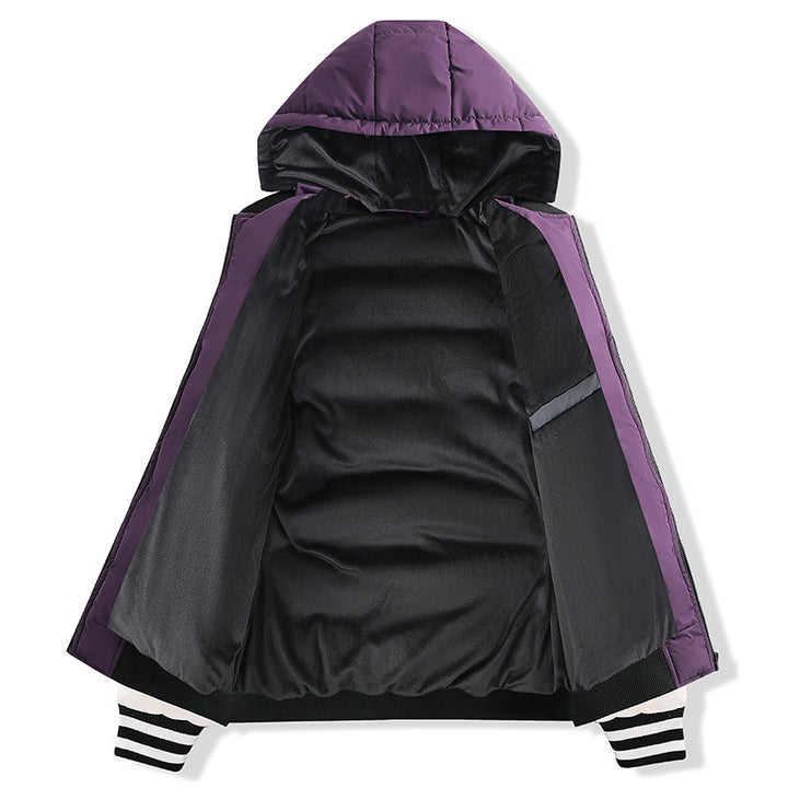 Herren Sportliche Pufferjacke mit hohem Kragen Echo Archiv