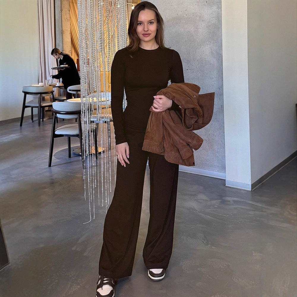 Damen Bequemer Lounge-Anzug mit weichem Material und lässigem Schnitt Echo Archiv