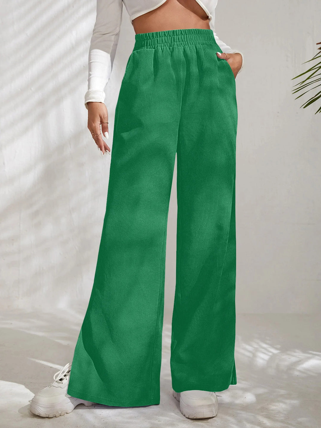 Damen Lässige und bequeme Cordhose Echo Archiv