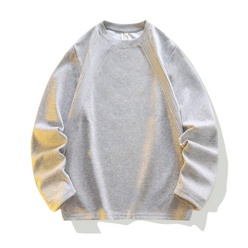 Unisex Oversize Raglan-Sweatshirt aus weichem Baumwollmix mit geripptem Rundhalsausschnitt Echo Archiv