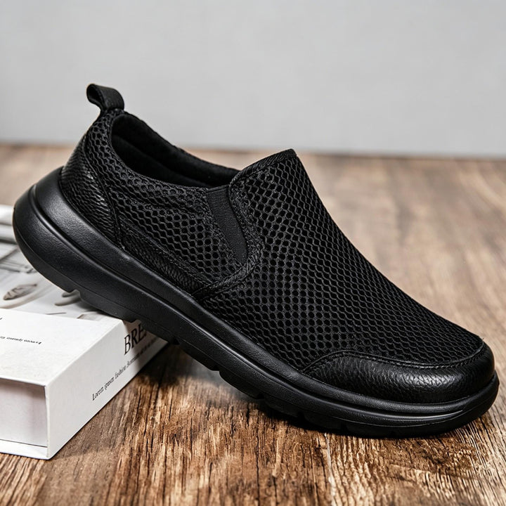 Herren Atmungsaktive Slip-On Sneakers Echoarchiv