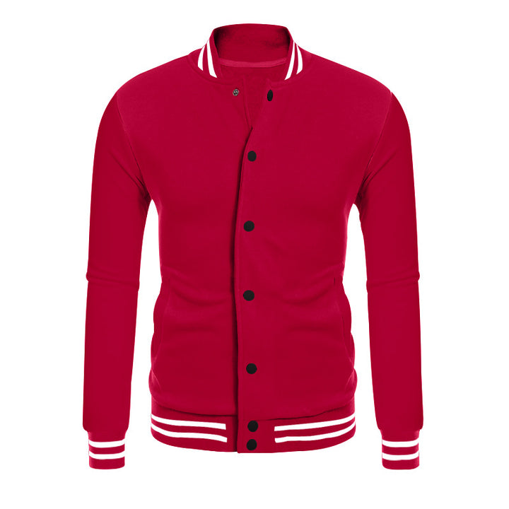 Herren Sport-Jacke im College-Stil mit praktischen Taschen und modernem Schnitt Echoarchiv