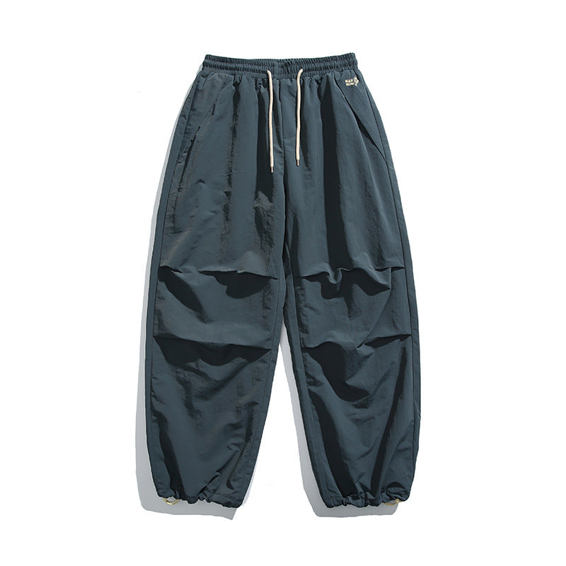 Herren Baggy-Cargo-Hose mit elastischem Tunnelzugbund, Kordelzug und verstellbaren Saumbündchen Echo Archiv