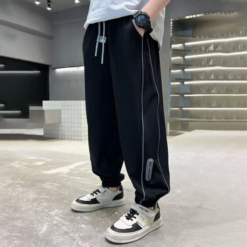 Herren Sportliche Fleece-Hose Echo Archiv