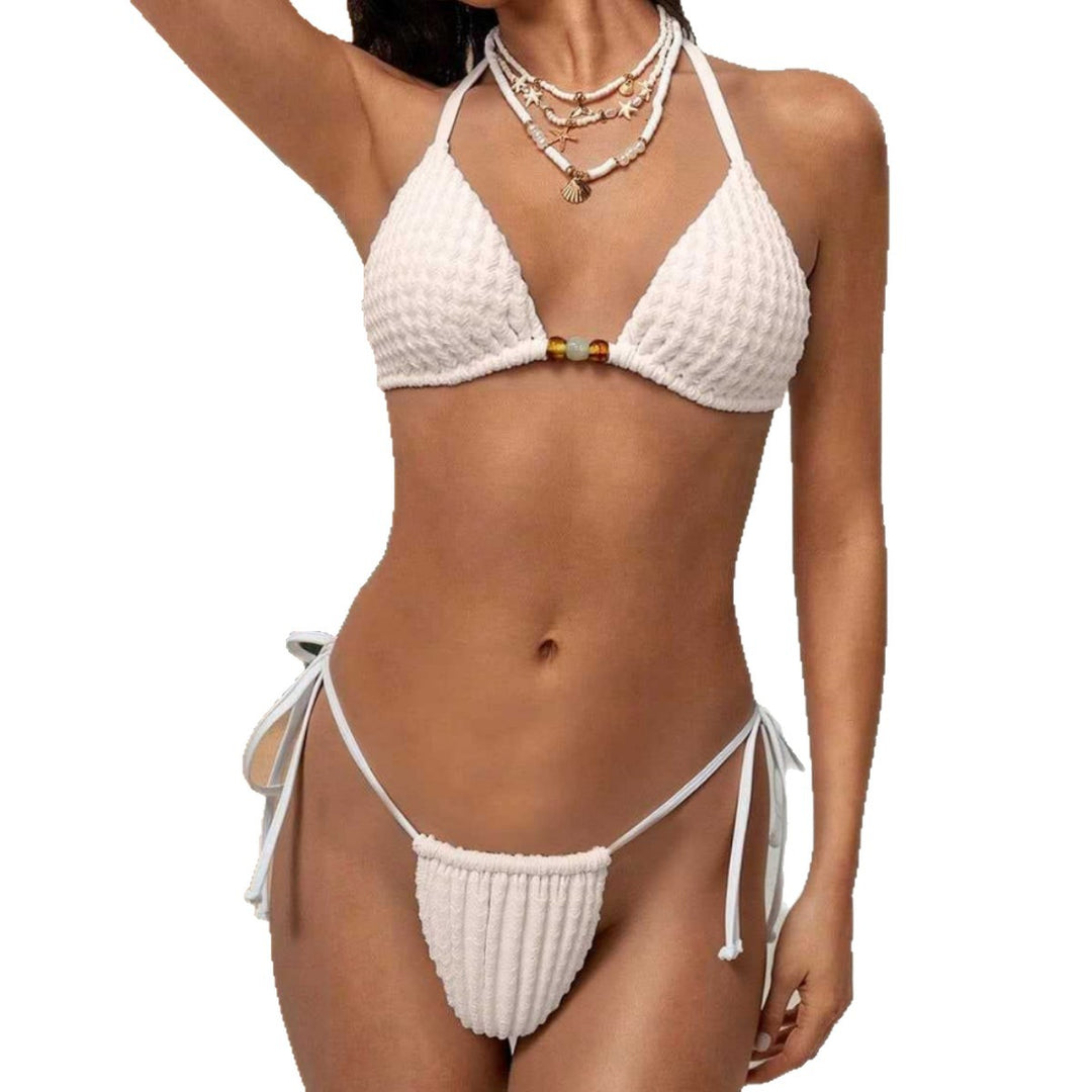 Damen Triangel-Bikini mit akzentuiertem Bindeband Echo Archiv