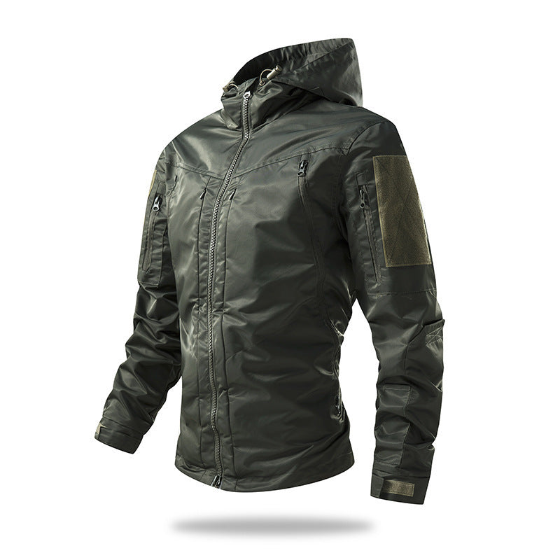 Herren technische Outdoorjacke mit atmungsaktiver Membran Echoarchiv