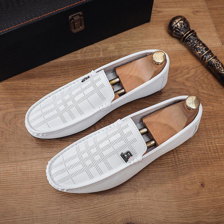 Herren Elegante Mokassins aus weichem Leder Echo Archiv