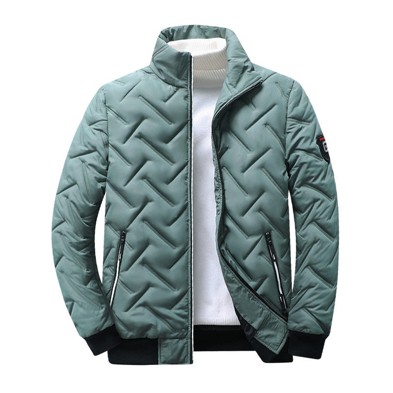Herren Isolierte Steppjacke mit hochschließendem Kragen Echo Archiv