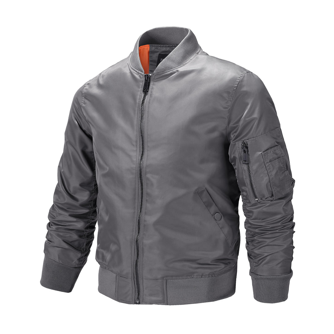 Herren Modische Bomberjacke Echo Archiv