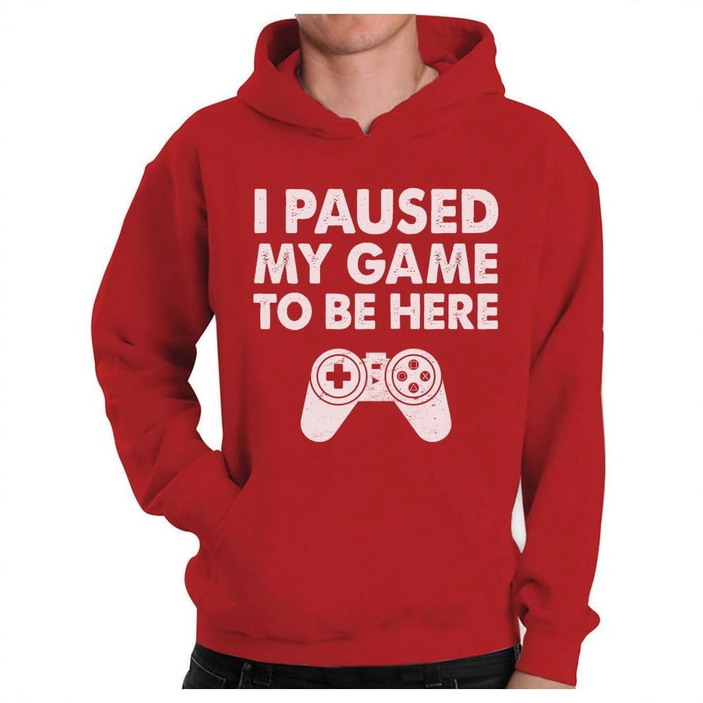 Herren Kreativer Kapuzenpullover mit Gaming-Motiv Echoarchiv