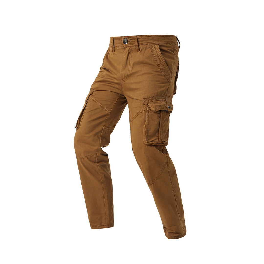 Herren Tapered Cargo‑Hose mit Mehrfachtaschen, Knieabnähern und Utility‑Details Echo Archiv