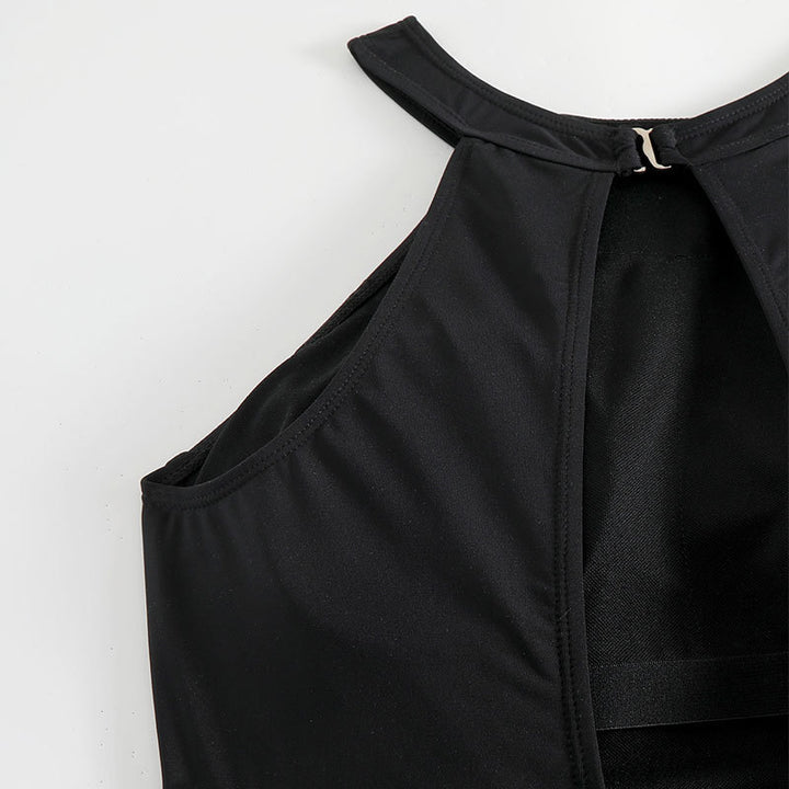 Damen Einteiler Badeanzug mit stylischem Cut-Out Design Echo Archiv