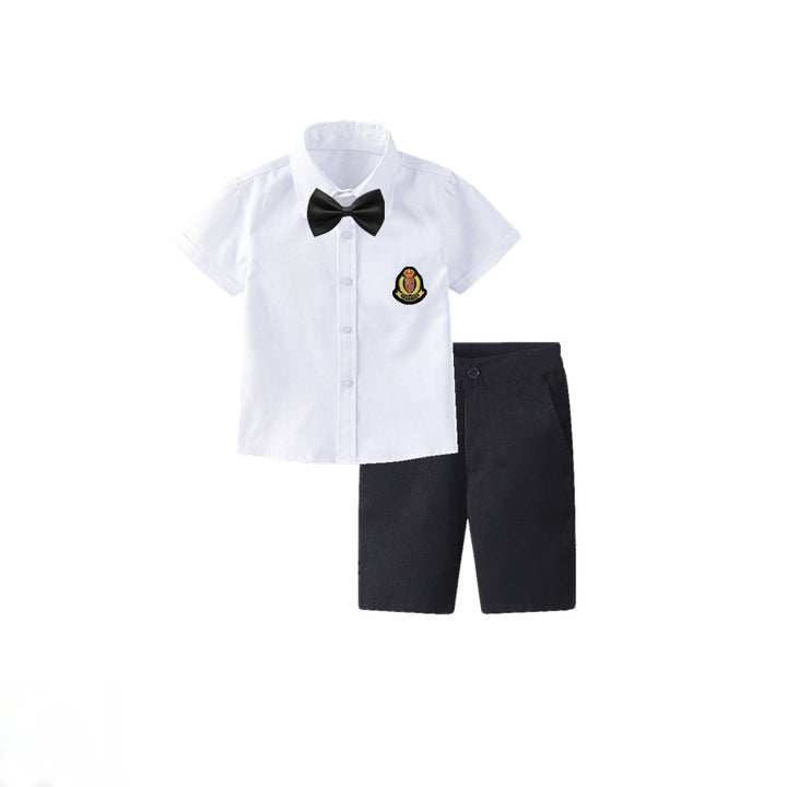 Unisex Elegant und bequemes Set aus Hemd und Shorts Echo Archiv