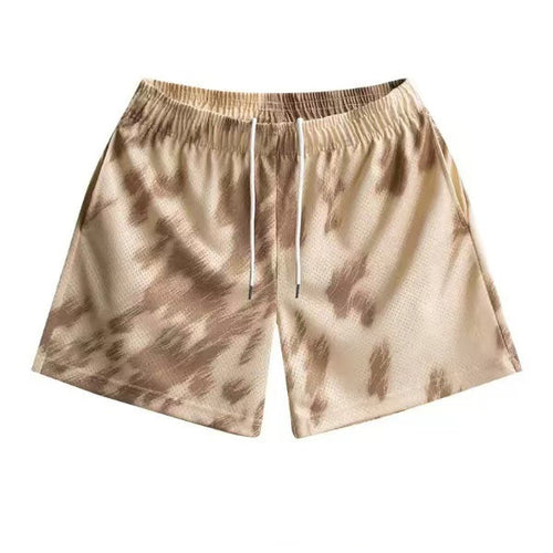 Herren Freizeit Leichtgewicht Batik Shorts Echoarchiv