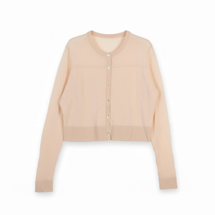 Damen Modische Strickjacke mit Knopfleiste Echo Archiv