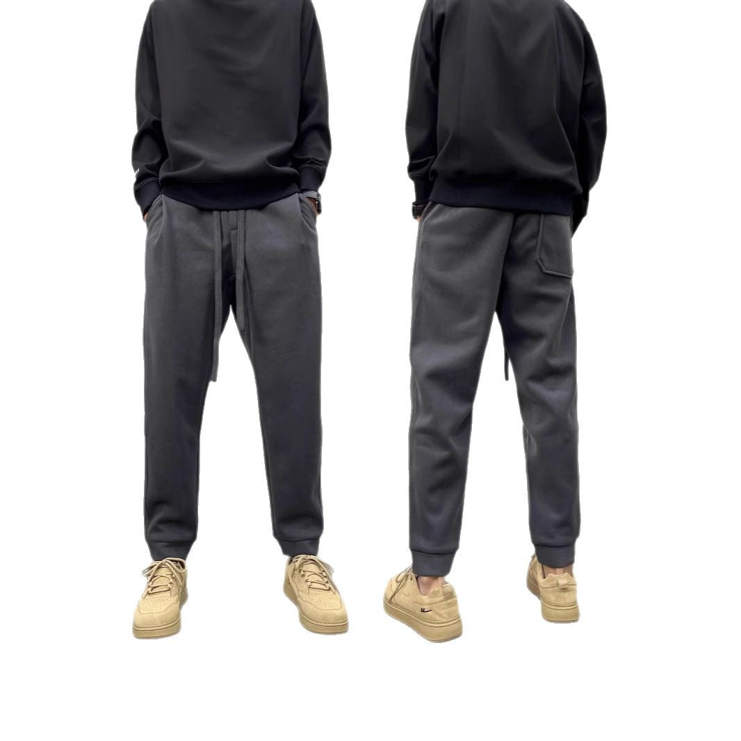 Herren Lässige Sweatpants mit elastischem Bund Echoarchiv