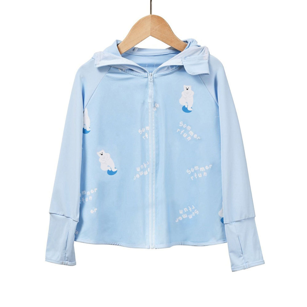 Damen atmungsaktive UV-Schutzjacke mit Kapuze Echo Archiv