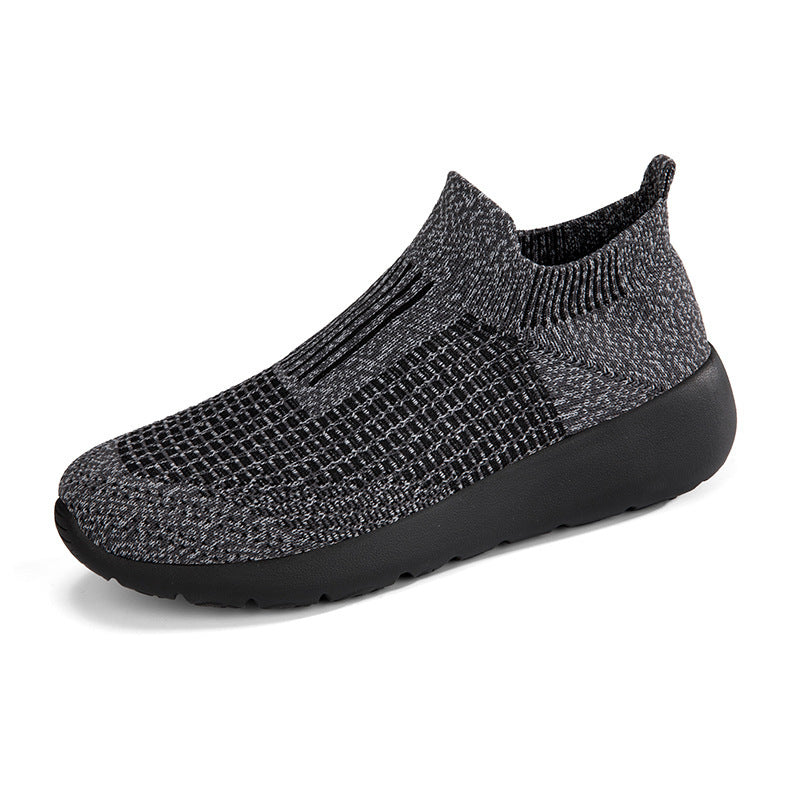Unisex nan nahtloser Sockensneaker mit atmungsaktiver dreidimensionaler Strickkonstruktion und stoßdämpfender Flexsohle Echo Archiv