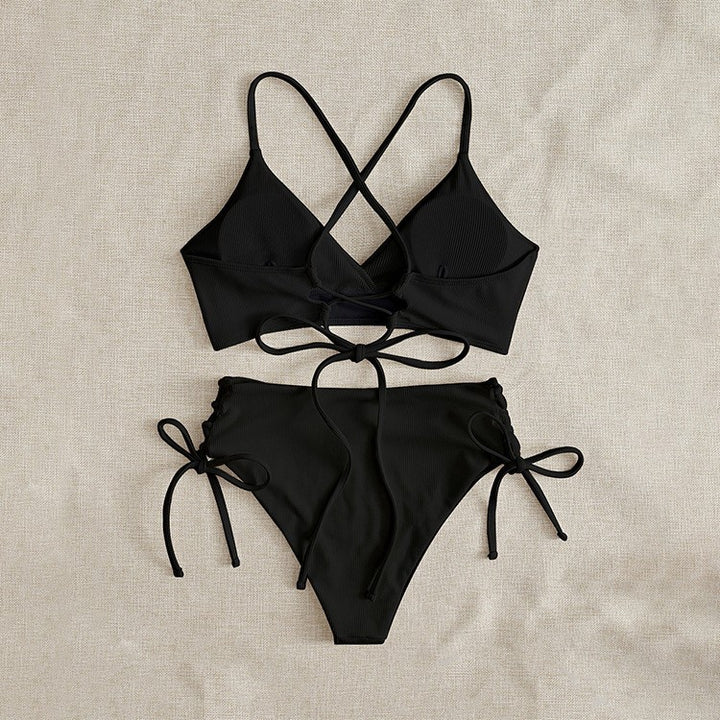 Damen Triangel-Bikini mit raffinierten Kordeldetails Echo Archiv