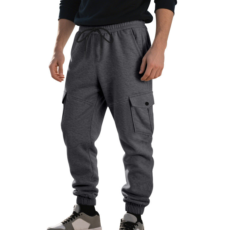 Herren Cargo-Hose mit elastischem Bund und mehreren Taschen Echoarchiv