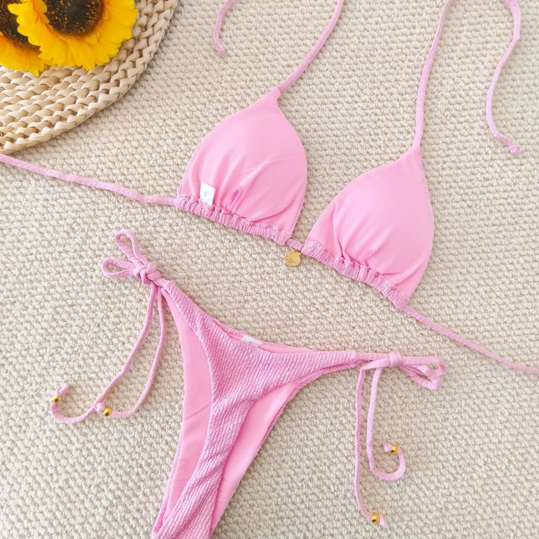 Damen Triangel-Bikini mit raffinierten Schnürdetails Echo Archiv