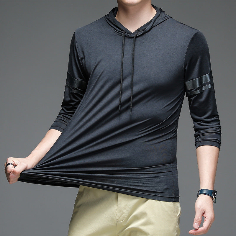 Herren Sportliches Hoodie-Shirt mit atmungsaktiver Funktion Echoarchiv