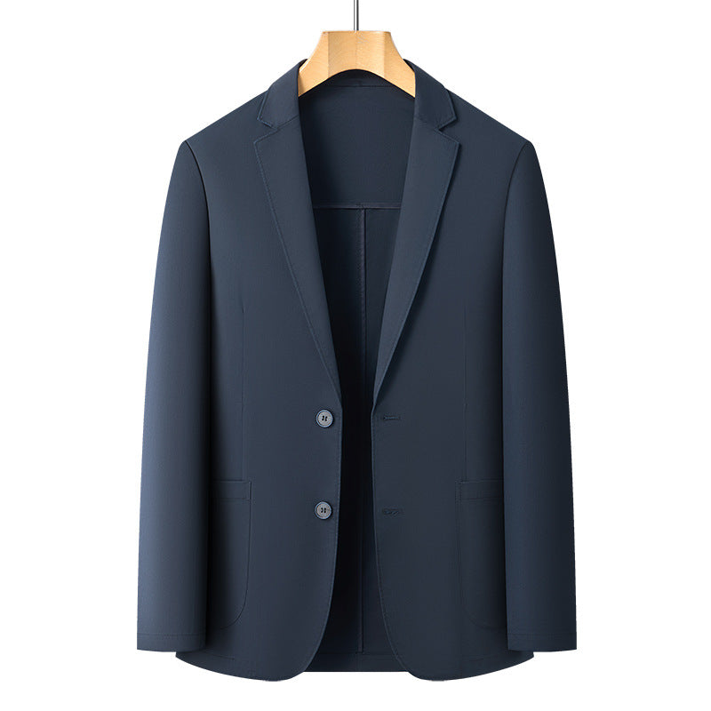 Herren moderne unstrukturierte Blazerjacke Echoarchiv