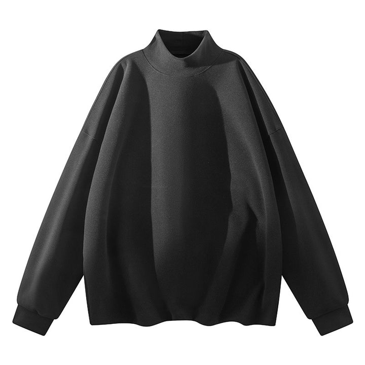 Damen Modische Sweatshirt mit Stehkragen Echoarchiv