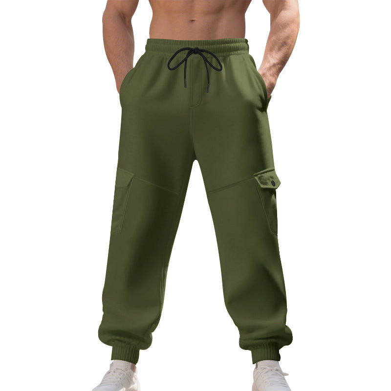 Herren Cargo-Jogginghose mit funktionalen Taschen und elastischem Bund Echoarchiv
