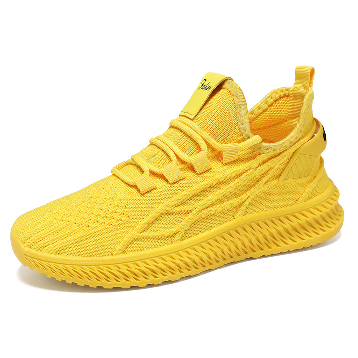 Herren nan gestrickter Slip-On Sneaker mit elastischer Schnürung, sockenähnlichem Schaft und profilierter rutschfester Laufsohle Echo Archiv