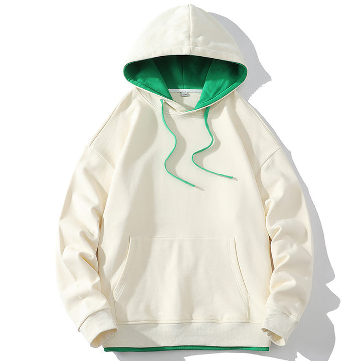Unisex Oversize‑Kapuzensweatshirt mit Kontrastfutter, Kängurutasche & Tropfenärmeln Echoarchiv