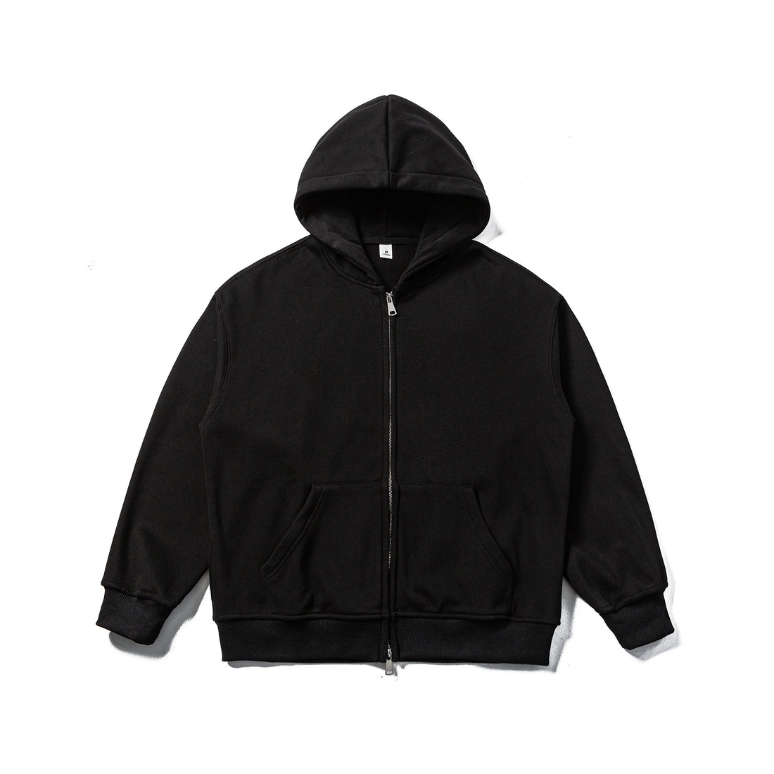 Unisex Kapuzen-Sweatjacke mit Zweiwege-Reißverschluss und Kängurutasche Echoarchiv