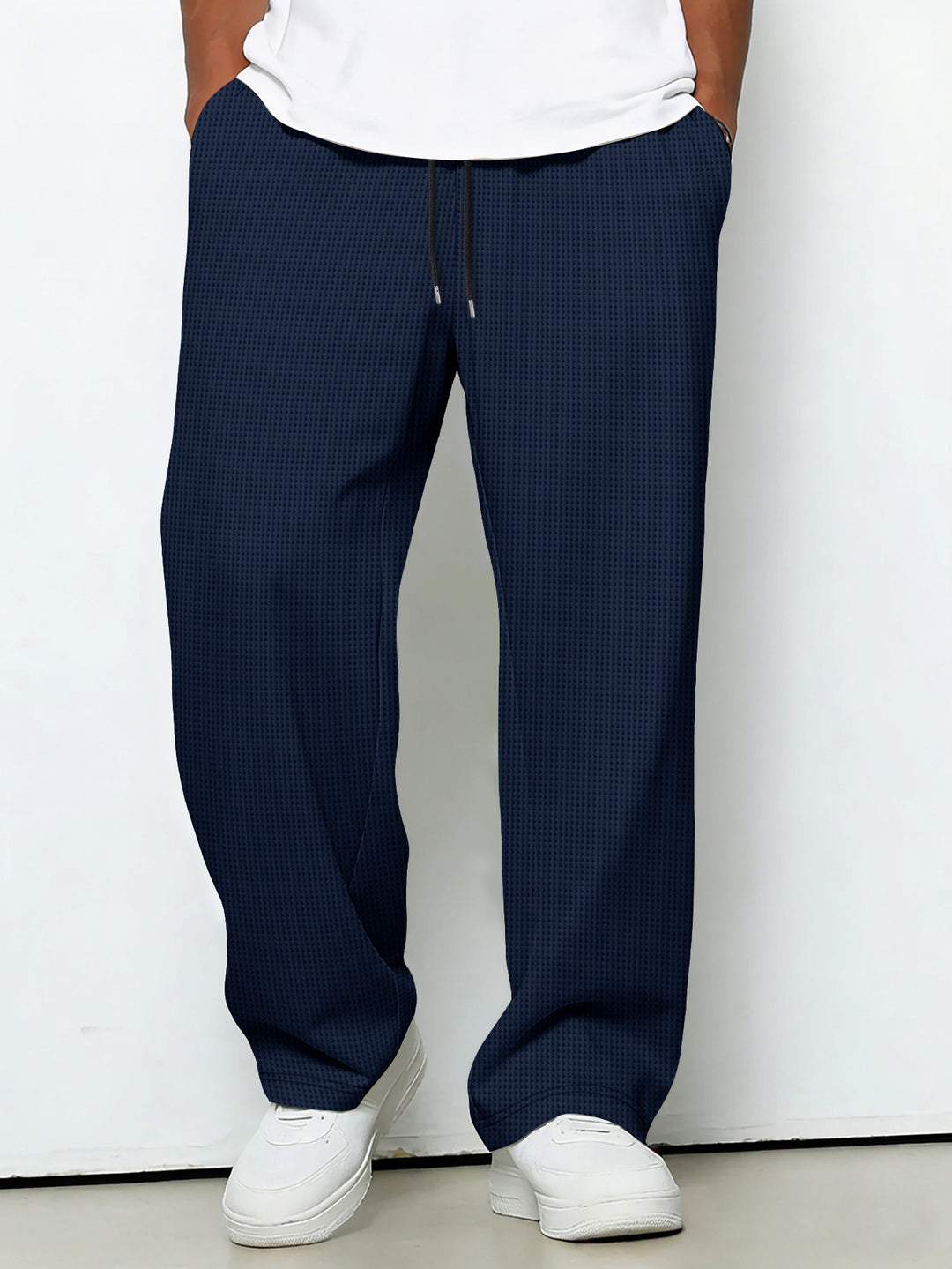 Herren lockere Jogginghose mit Kordelzug und seitlichen Eingrifftaschen – Sorevano