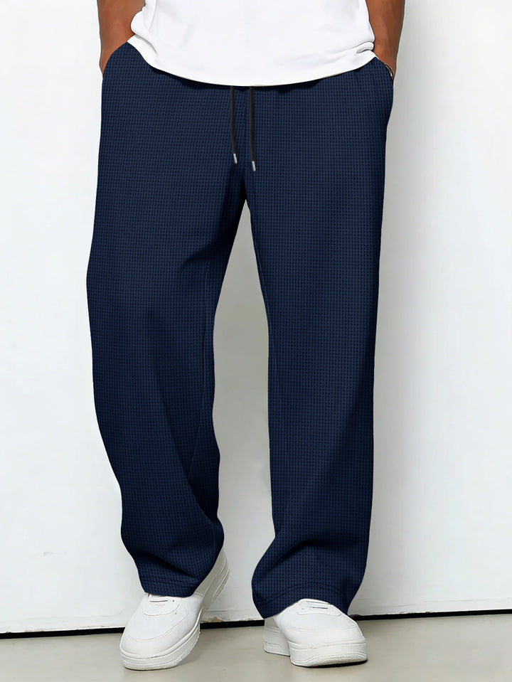 Herren lockere Jogginghose mit Kordelzug und seitlichen Eingrifftaschen – Sorevano