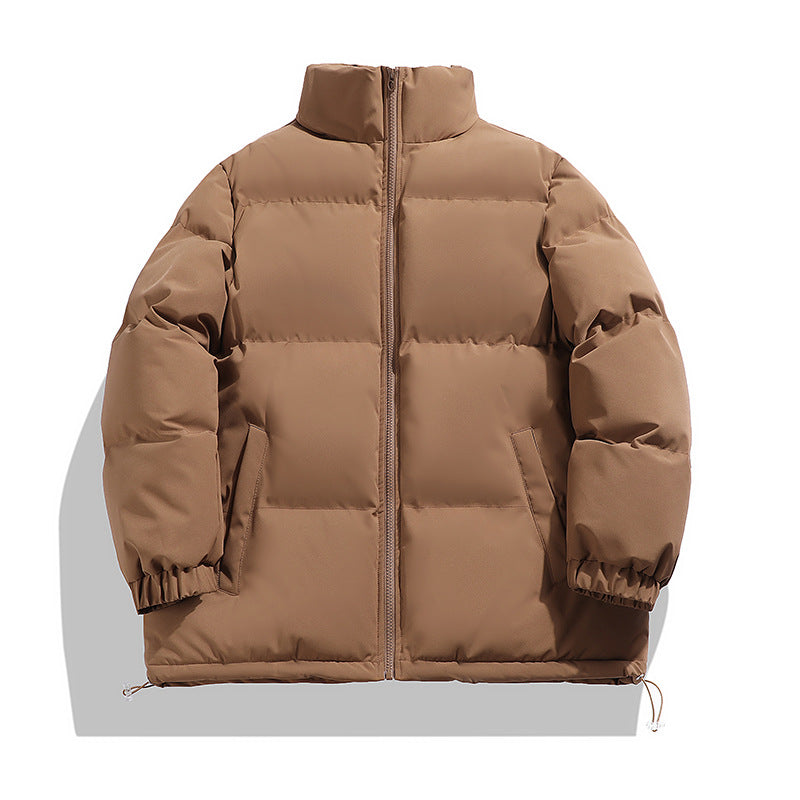 Herren Ultra-Warm Stepp-Funktionsjacke mit hohem Stehkragen, Kordelzug-Saum und elastischen Bündchen – Taviero