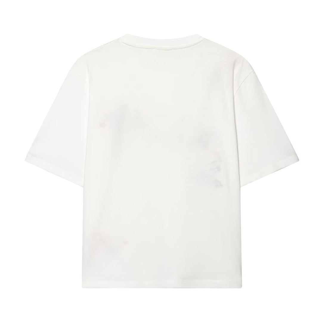 Damen T-Shirt mit feiner Stickerei und einzigartigen Drucken Echo Archiv