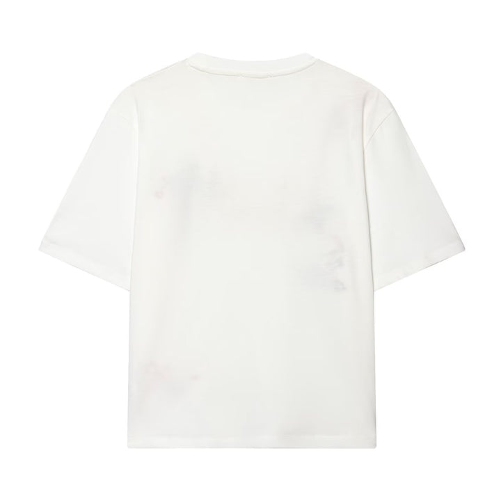 Damen T-Shirt mit feiner Stickerei und einzigartigen Drucken Echo Archiv