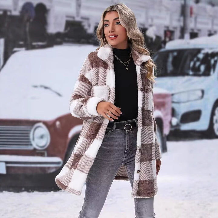 Damen Flanell-Winterjacke Echoarchiv