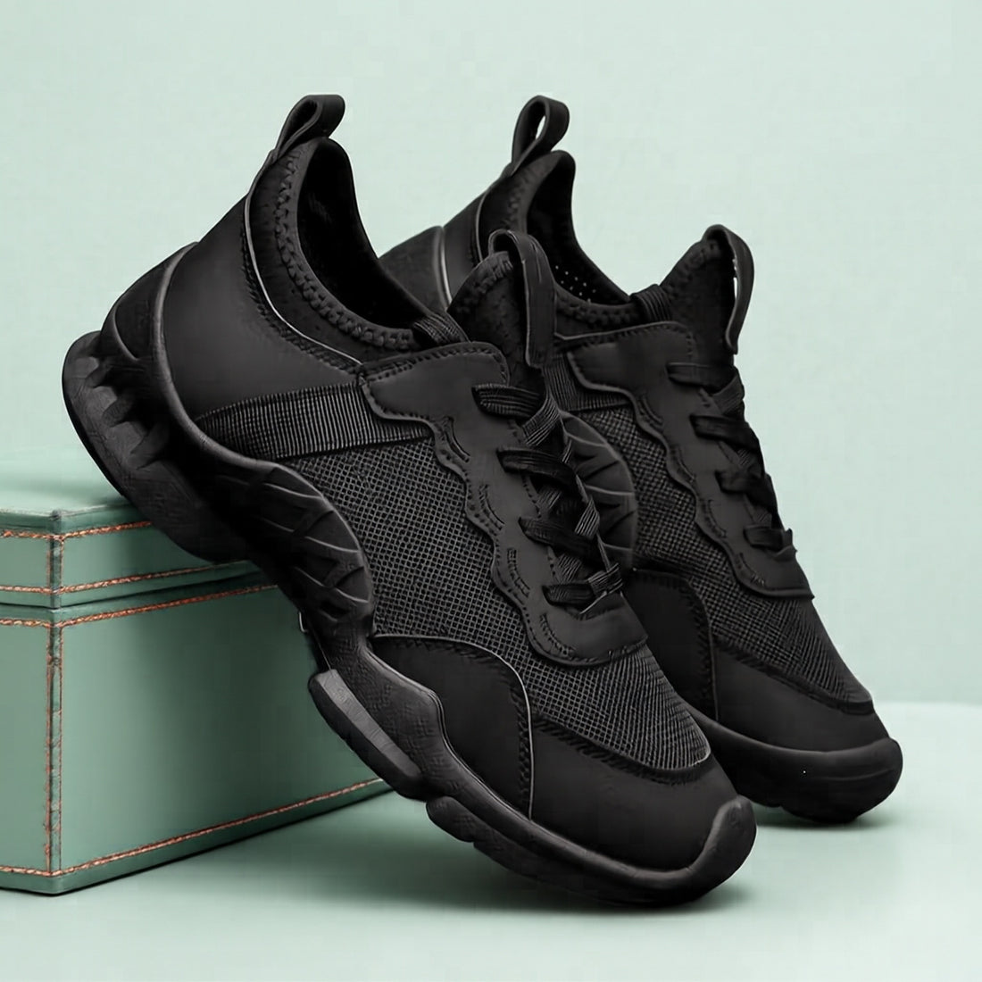 Herren Sportliche Mesh-Sneaker mit Dämpfung Echoarchiv