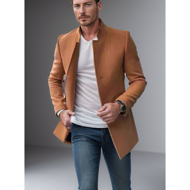 Herren modische Freizeitjacke mit modernen Details Echoarchiv
